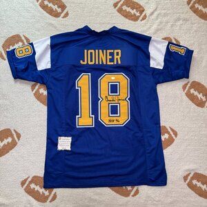 Charlie Joiner Autographed Jersey – HOF 1996 Inscription + COA